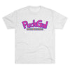 T-Shirt "Puck Gal Card Breaks" Unisex Tri-Blend Crewneck T-Shirt