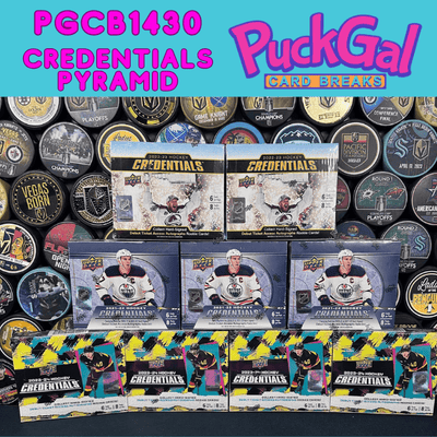 Puck Gal Card Breaks #1430: Credentials Pyramid Randomizer!