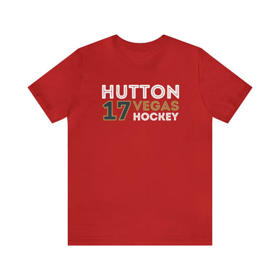 T-Shirt Ben Hutton T-Shirt 17 Vegas Hockey Grafitti Wall Design Unisex