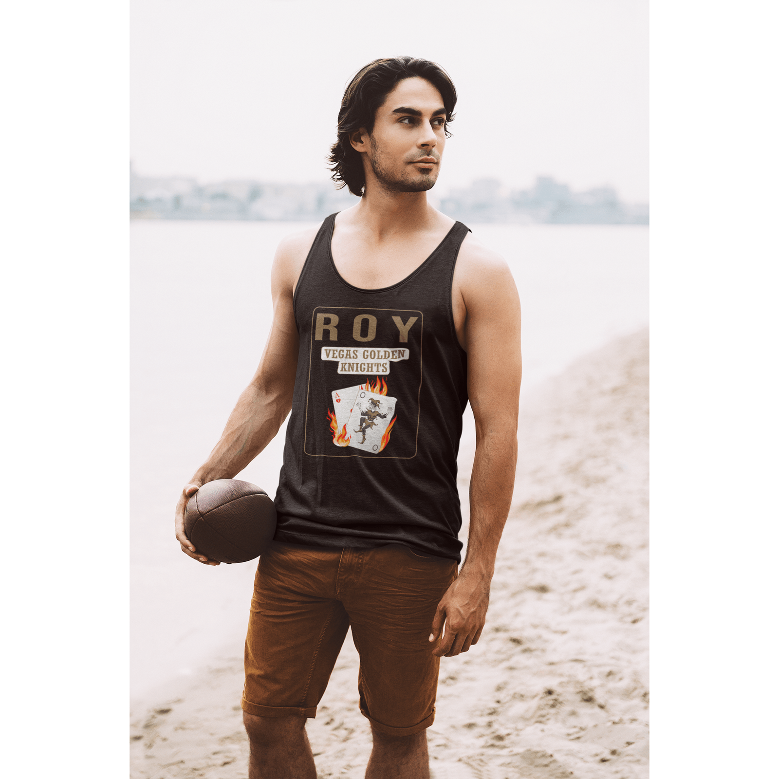 Tank Top Roy 10 Poker Cards Unisex Jersey Tank Top