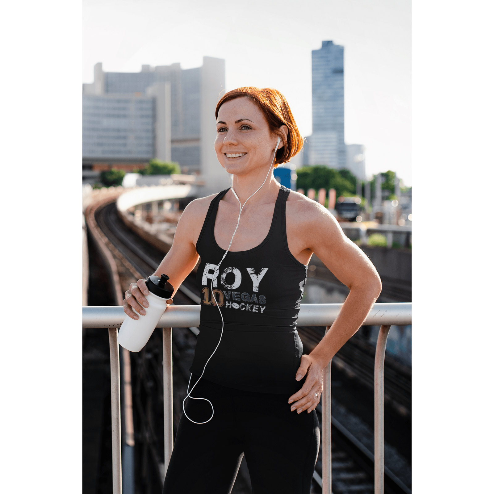 Tank Top Roy 10 Vegas Hockey Women's Ideal Racerback Tank Top