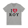 V-neck I Heart Roy Unisex V-Neck Tee