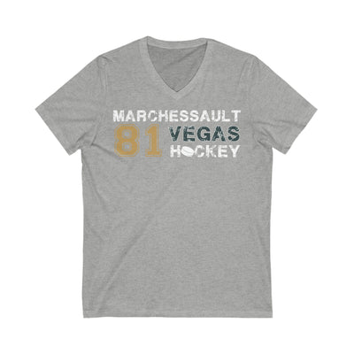 V-neck Marchessault 81 Vegas Hockey Unisex V-Neck Tee