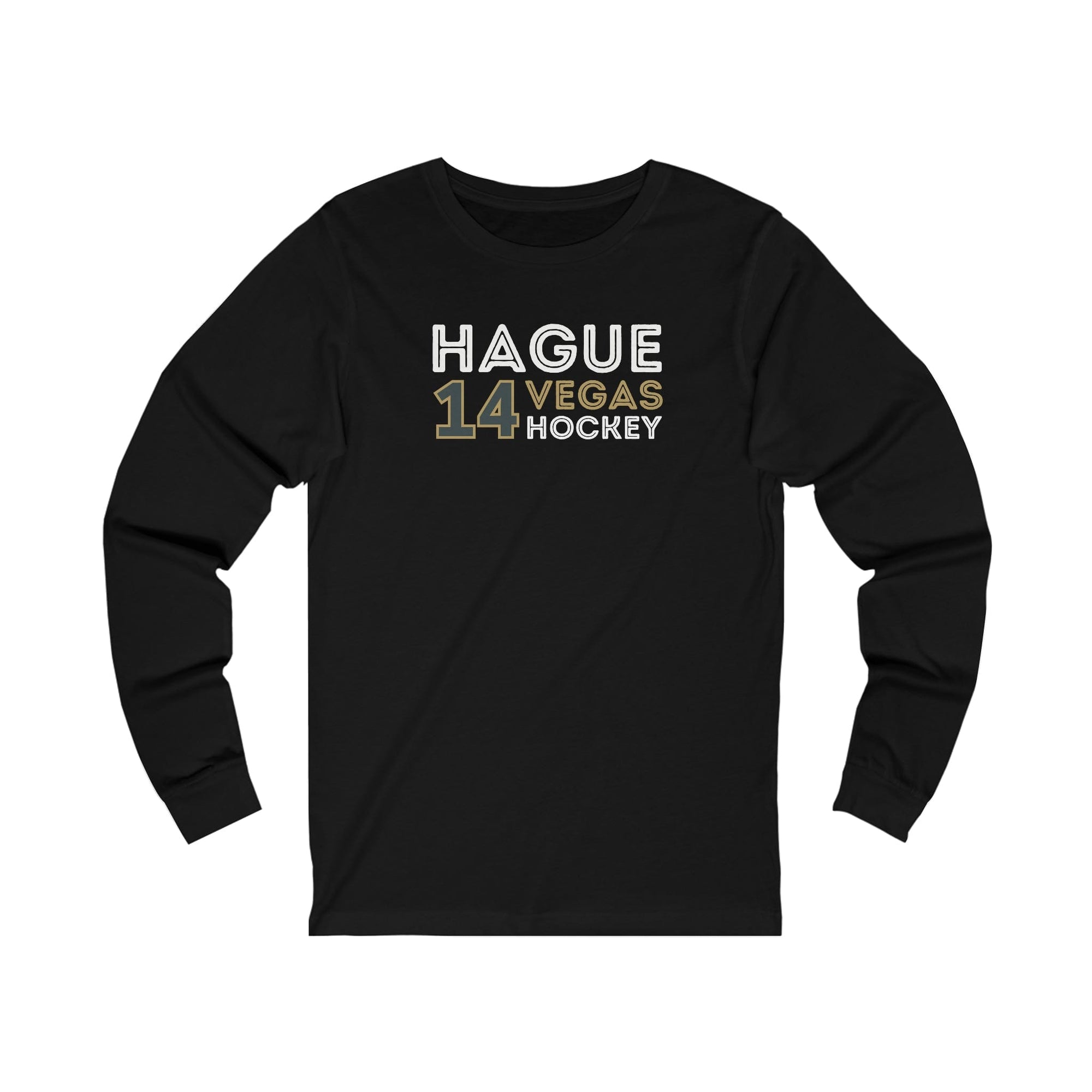 Long-sleeve Hague 14 Vegas Hockey Grafitti Wall Design Unisex Jersey Long Sleeve Shirt