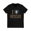 V-neck I Heart Whitecloud Unisex V-Neck Tee