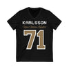 V-neck Karlsson 71 Vegas Golden Knights Unisex V-Neck Tee