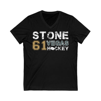 V-neck Stone 61 Vegas Hockey Unisex V-Neck Tee