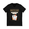 V-neck Whitecloud 2 Poker Cards Unisex V-Neck Tee
