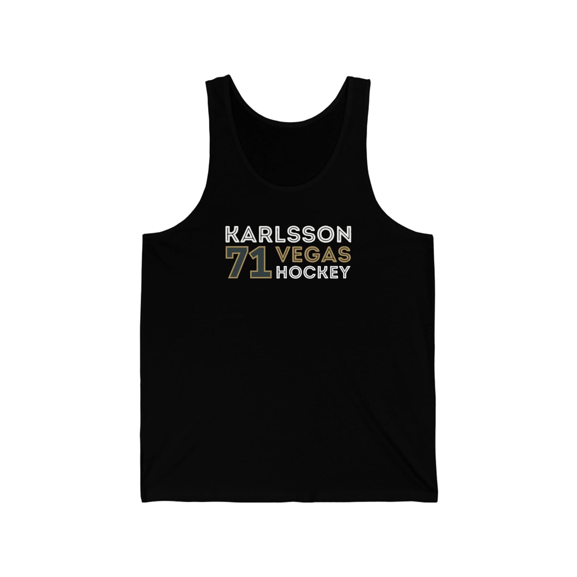 Tank Top William Karlsson Tank Top 71 Vegas Hockey Grafitti Wall Design Unisex Jersey