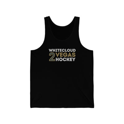 Tank Top Zach Whitecloud 2 Vegas Hockey Grafitti Wall Design Unisex Jersey Tank Top