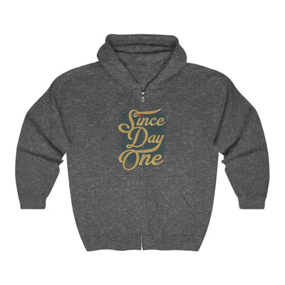 Hoodie "Since Day One" Vegas Golden Knights Fan Unisex Full Zip Hoodie