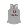 Tank Top I Heart Wild Bill Women's Ideal Racerback Tank Top