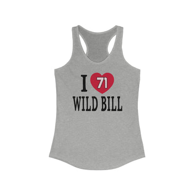 Tank Top I Heart Wild Bill Women's Ideal Racerback Tank Top