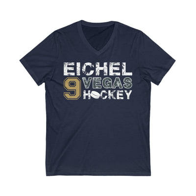 V-neck Eichel 9 Vegas Hockey Unisex V-Neck Tee