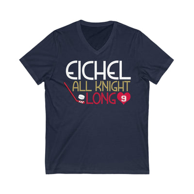 V-neck Eichel All Knight Long Unisex V-Neck Tee