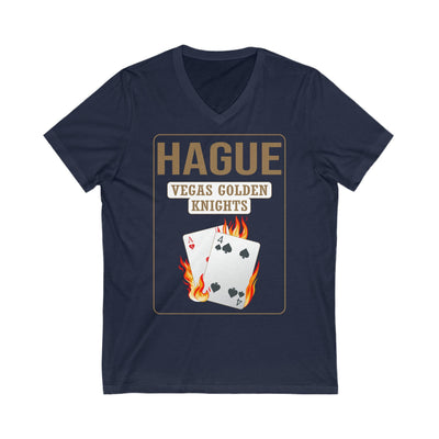 V-neck Hague 14 Poker Cards Unisex V-Neck Tee