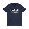 V-neck Hague 14 Vegas Hockey Grafitti Wall Design Unisex V-Neck Tee