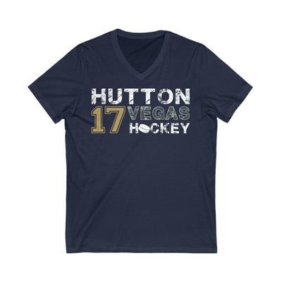 V-neck Hutton 17 Vegas Hockey Unisex V-Neck Tee