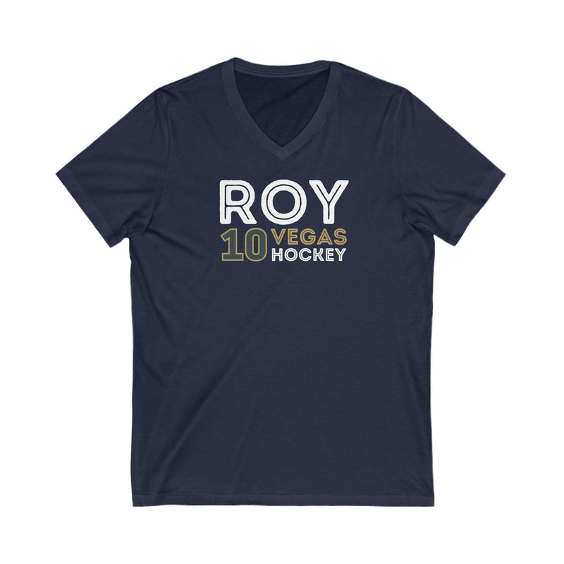 V-neck Roy 10 Vegas Hockey Grafitti Wall Design Unisex V-Neck Tee