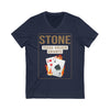 V-neck Stone 61 Poker Cards Unisex V-Neck Tee