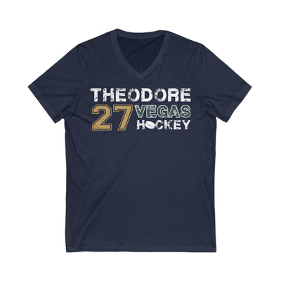 V-neck Theodore 27 Vegas Hockey Unisex V-Neck Tee