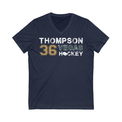 V-neck Thompson 36 Vegas Hockey Unisex V-Neck Tee