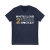 V-neck Whitecloud 2 Vegas Hockey Unisex V-Neck Tee