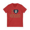 V-neck I Heart Whitecloud Unisex V-Neck Tee