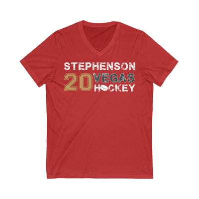 V-neck Stephenson 20 Vegas Hockey Unisex V-Neck Tee