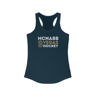 Tank Top McNabb 3 Vegas Hockey Grafitti Wall Design Women's Ideal Racerback Tank Top