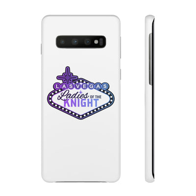 Phone Case Ladies Of The Knight Gradient Colors Snap Phone Case In White