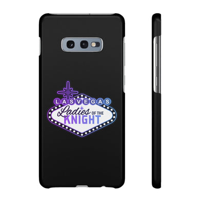 Phone Case Ladies Of The Knight Gradient Colors Snap Phone Case In Black