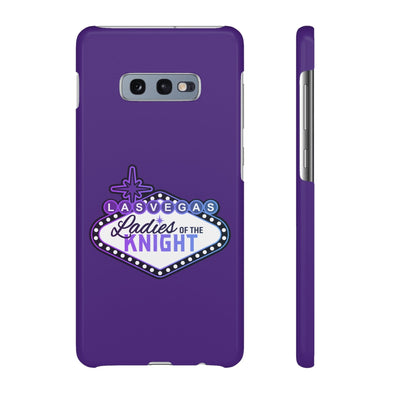 Phone Case Ladies Of The Knight Gradient Colors Snap Phone Case In Purple