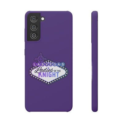 Phone Case Ladies Of The Knight Gradient Colors Snap Phone Case In Purple