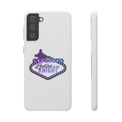 Phone Case Ladies Of The Knight Gradient Colors Snap Phone Case In White