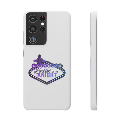 Phone Case Ladies Of The Knight Gradient Colors Snap Phone Case In White