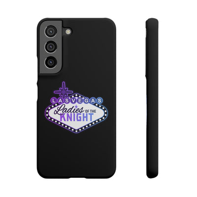 Phone Case Ladies Of The Knight Gradient Colors Snap Phone Case In Black