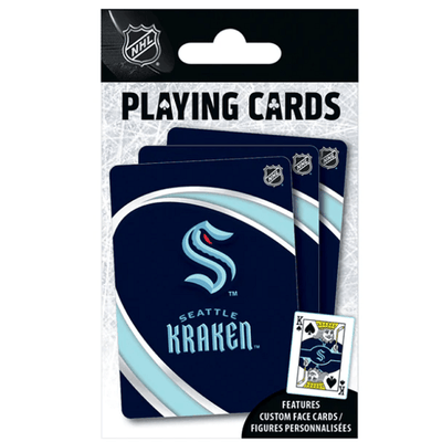 Seattle Kraken Deck Of Poker Playing Cards