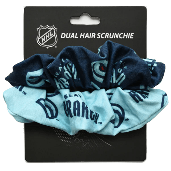 Seattle Kraken Dual Hair Twist Scrunchie