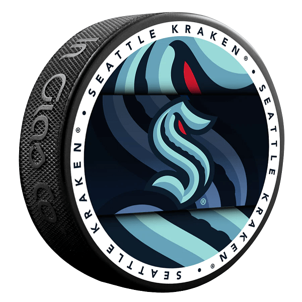 Seattle Kraken Medallion Hockey Puck