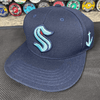 Seattle Kraken Navy Adjustable Snapback Baseball Hat