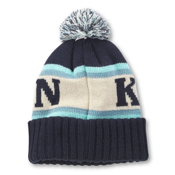 Seattle Kraken Pillow Line Knit Beanie Hat With Pom