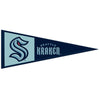 Seattle Kraken Team Wordmark Wool Pennant, 13x32"