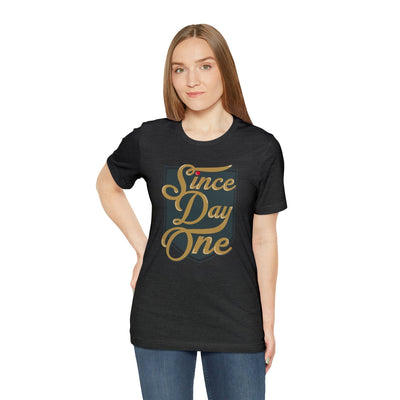 T-Shirt "Since Day One" Vegas Golden Knights Fan Unisex T-Shirt