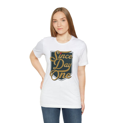 T-Shirt "Since Day One" Vegas Golden Knights Fan Unisex T-Shirt