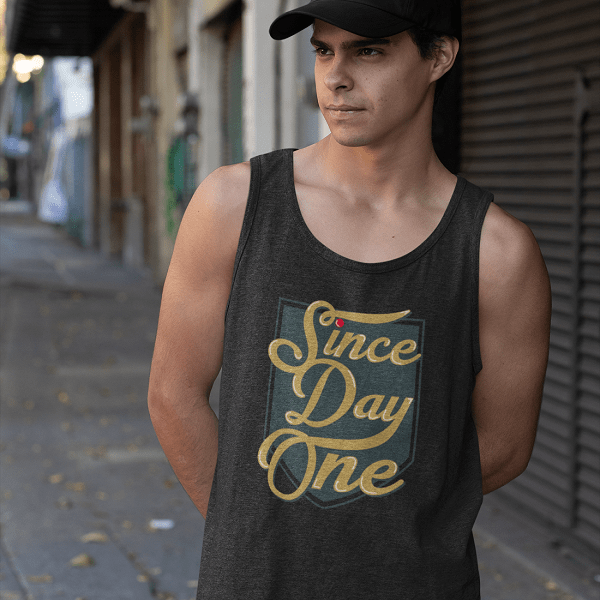 Tank Top "Since Day One" Vegas Golden Knights Fan Unisex Tank Top