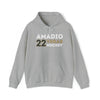 Hoodie Amadio 22 Vegas Hockey Grafitti Wall Design Unisex Hooded Sweatshirt