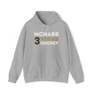 Hoodie McNabb 3 Vegas Hockey Grafitti Wall Design Unisex Hooded Sweatshirt
