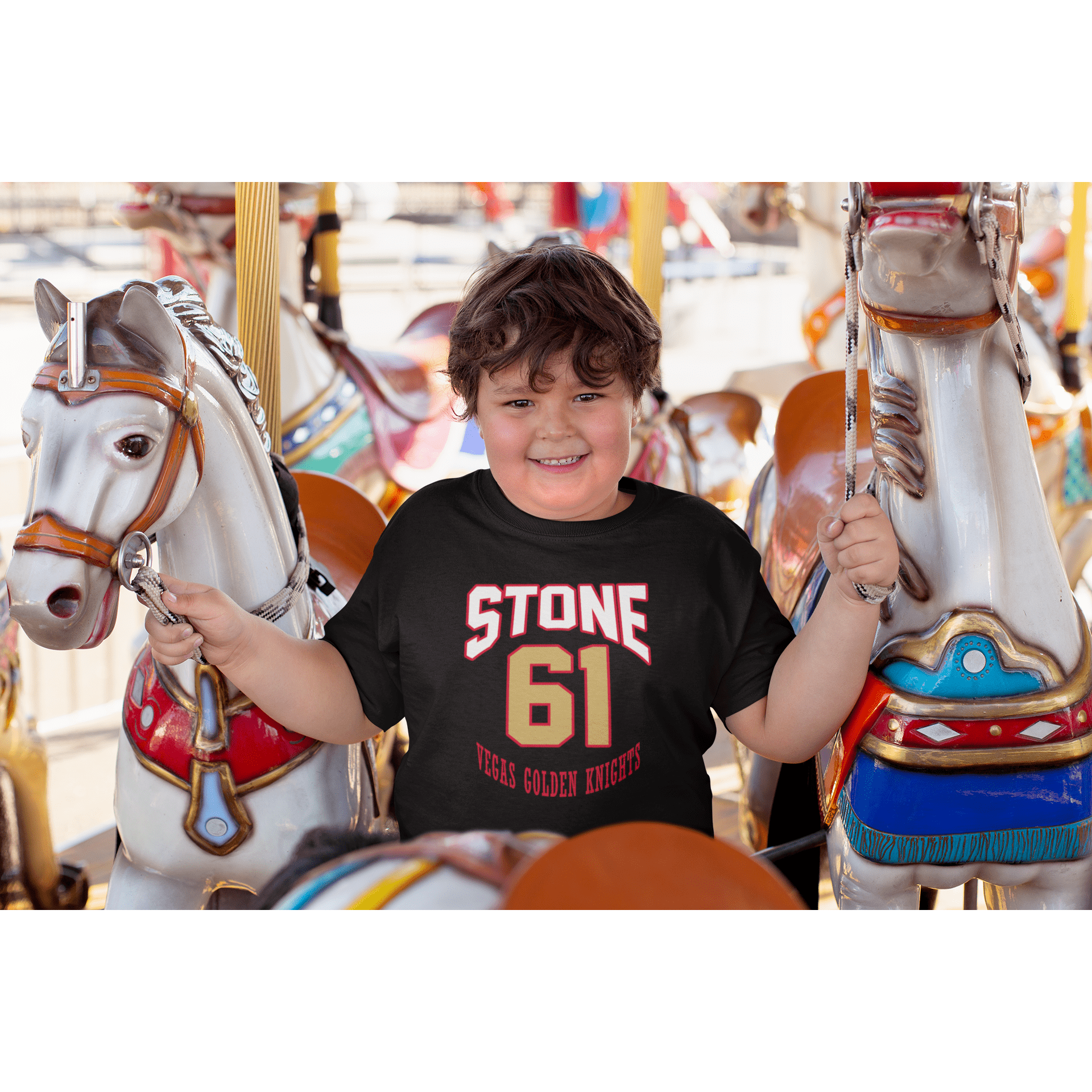 Kids clothes Stone 61 Vegas Golden Knights Retro Kids Tee