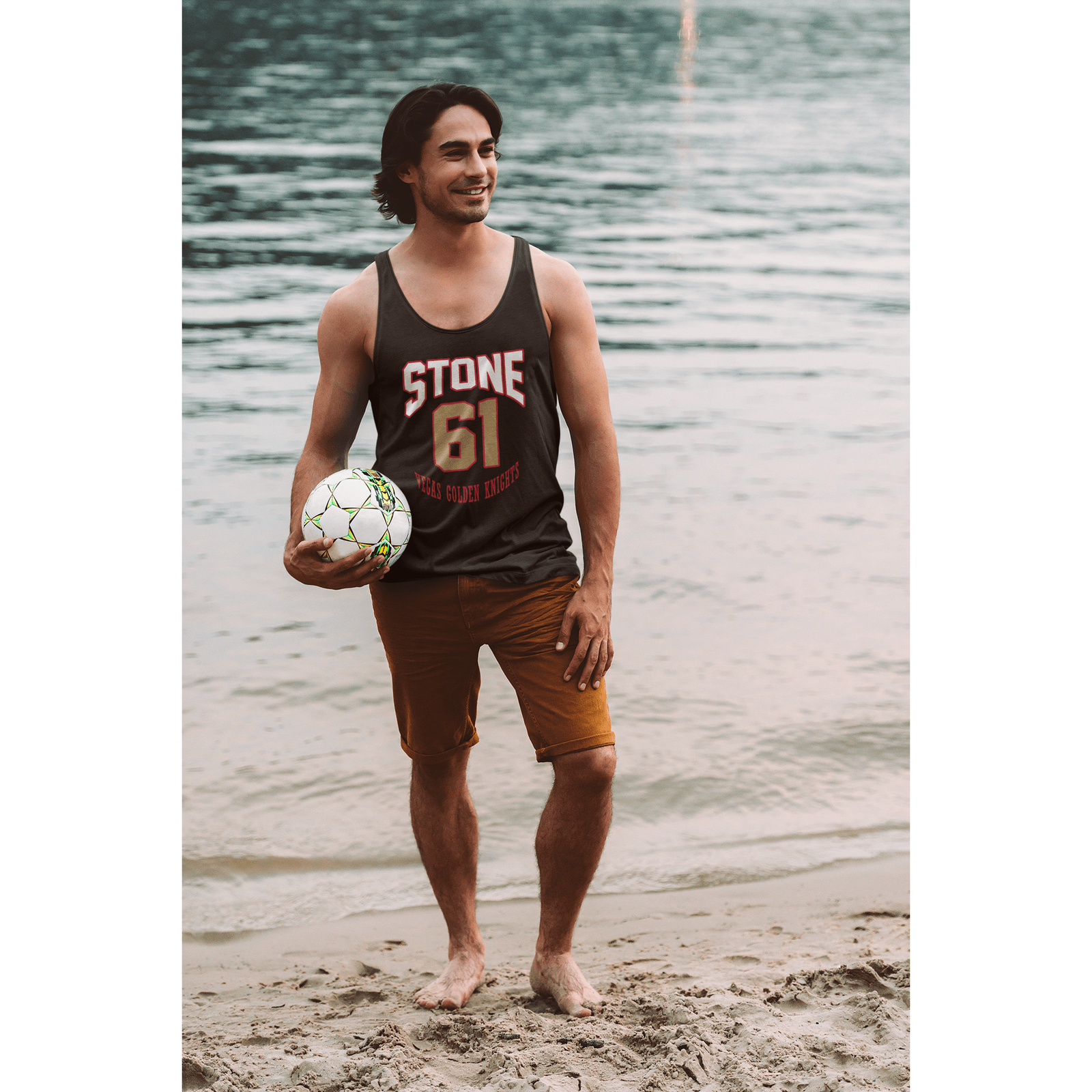 Tank Top Stone 61 Vegas Golden Knights Retro Unisex Jersey Tank Top